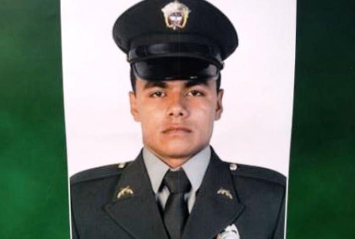  Patrullero de la Policía Nacional de Colombia Jairo Alberto Díaz Vergara